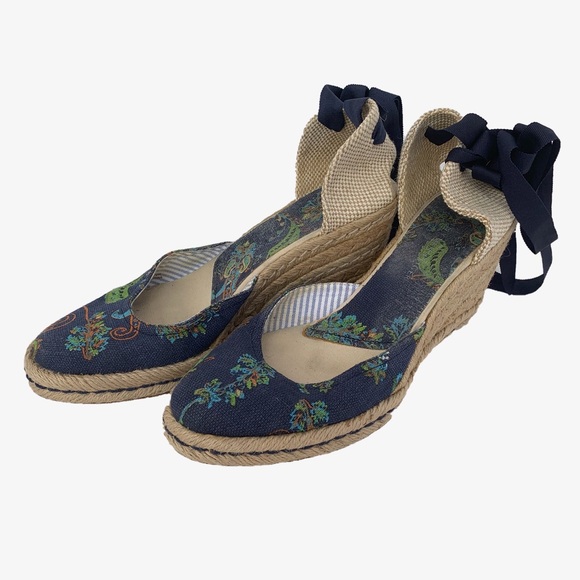 Tommy Hilfiger Ankle Tie Espadrille Wedge - Picture 9 of 14